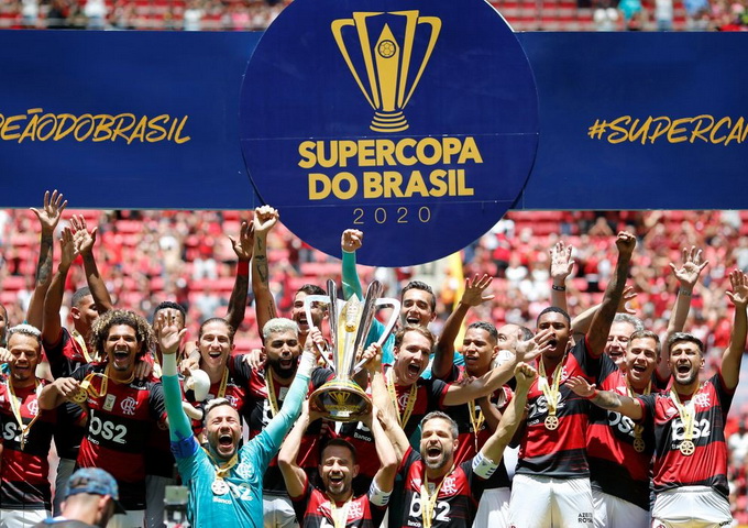 Фламенго - победитель Суперкубка Бразилии 2020 года / Flamengo - campeão da Supercopa do Brasil 2020